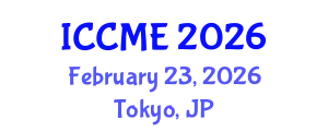 International Conference on Chemical and Materials Engineering (ICCME) February 23, 2026 - Tokyo, Japan
