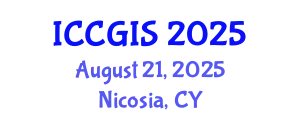 International Conference on Cartography and Geoinformation Science (ICCGIS) August 21, 2025 - Nicosia, Cyprus