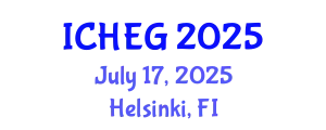 International Conference on Humanities, Economics and Geography (ICHEG) July 17, 2025 - Helsinki, Finland