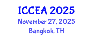 International Conference on Civil Engineering and Architecture (ICCEA) November 27, 2025 - Bangkok, Thailand