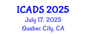 International Conference on Animal and Dairy Sciences (ICADS) July 17, 2025 - Quebec City, Canada
