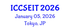 International Conference on Computational Science, Engineering and Information Technology (ICCSEIT) January 05, 2026 - Tokyo, Japan