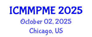 International Conference on Mining, Mineral Processing and Metallurgical Engineering (ICMMPME) October 02, 2025 - Chicago, United States