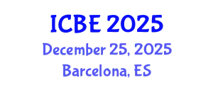 International Conference on Biomaterials Engineering (ICBE) December 25, 2025 - Barcelona, Spain