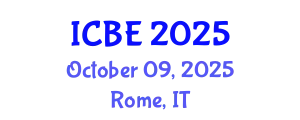 International Conference on Biomaterials Engineering (ICBE) October 09, 2025 - Rome, Italy