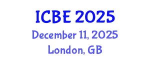International Conference on Biomaterials Engineering (ICBE) December 11, 2025 - London, United Kingdom