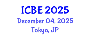 International Conference on Biomaterials Engineering (ICBE) December 04, 2025 - Tokyo, Japan