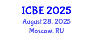 International Conference on Biomaterials Engineering (ICBE) August 28, 2025 - Moscow, Russia