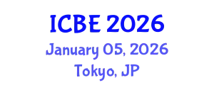 International Conference on Biomaterials Engineering (ICBE) January 05, 2026 - Tokyo, Japan
