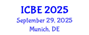International Conference on Biomaterials Engineering (ICBE) September 29, 2025 - Munich, Germany