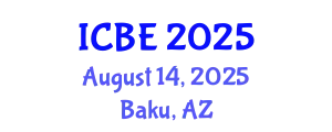 International Conference on Biomaterials Engineering (ICBE) August 14, 2025 - Baku, Azerbaijan