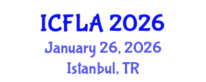 International Conference on Fuzzy Logic and Applications (ICFLA) January 26, 2026 - Istanbul, Turkey