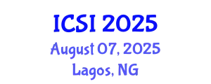 International Conference on Sustainable Infrastructure (ICSI) August 07, 2025 - Lagos, Nigeria