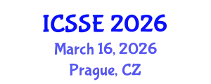 International Conference on Sustainable Systems and Environment (ICSSE) March 16, 2026 - Prague, Czechia