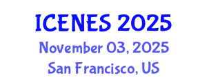International Conference on Emerging Nuclear Energy Systems (ICENES) November 03, 2025 - San Francisco, United States