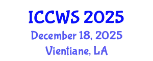 International Conference on Cyber Warfare and Security (ICCWS) December 18, 2025 - Vientiane, Laos