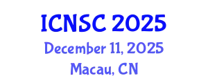 International Conference on Networking, Sensing and Control (ICNSC) December 11, 2025 - Macau, China