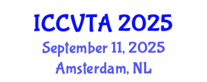 International Conference on Computer Vision Theory and Applications (ICCVTA) September 11, 2025 - Amsterdam, Netherlands