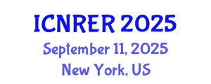 International Conference on Nuclear and Renewable Energy Resources (ICNRER) September 11, 2025 - New York, United States
