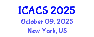 International Conference on Advanced Computing Systems (ICACS) October 09, 2025 - New York, United States