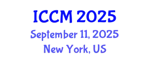 International Conference on Conceptual Modeling (ICCM) September 11, 2025 - New York, United States