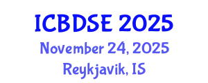 International Conference on Big Data Science and Engineering (ICBDSE) November 24, 2025 - Reykjavik, Iceland