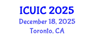 International Conference on Ubiquitous Intelligence and Computing (ICUIC) December 18, 2025 - Toronto, Canada