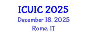 International Conference on Ubiquitous Intelligence and Computing (ICUIC) December 18, 2025 - Rome, Italy