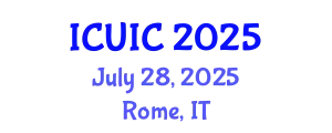 International Conference on Ubiquitous Intelligence and Computing (ICUIC) July 28, 2025 - Rome, Italy