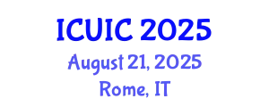 International Conference on Ubiquitous Intelligence and Computing (ICUIC) August 21, 2025 - Rome, Italy
