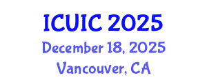 International Conference on Ubiquitous Intelligence and Computing (ICUIC) December 18, 2025 - Vancouver, Canada