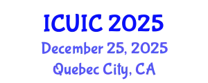 International Conference on Ubiquitous Intelligence and Computing (ICUIC) December 25, 2025 - Quebec City, Canada