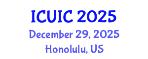 International Conference on Ubiquitous Intelligence and Computing (ICUIC) December 29, 2025 - Honolulu, United States