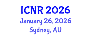 International Conference on Neurorehabilitation (ICNR) January 26, 2026 - Sydney, Australia