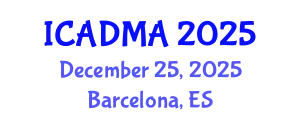 International Conference on Advanced Data Mining and Applications (ICADMA) December 25, 2025 - Barcelona, Spain