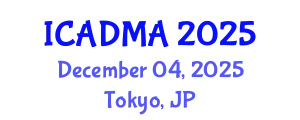 International Conference on Advanced Data Mining and Applications (ICADMA) December 04, 2025 - Tokyo, Japan