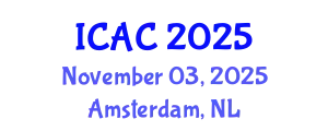 International Conference on Applied Cryptography (ICAC) November 03, 2025 - Amsterdam, Netherlands