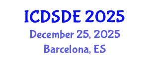 International Conference on Dynamical Systems and Differential Equations (ICDSDE) December 25, 2025 - Barcelona, Spain