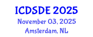 International Conference on Dynamical Systems and Differential Equations (ICDSDE) November 03, 2025 - Amsterdam, Netherlands