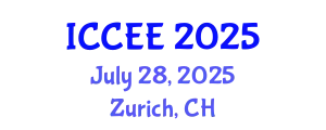 International Conference on Computational Economics and Econometrics (ICCEE) July 28, 2025 - Zurich, Switzerland