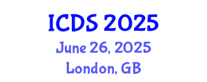 International Conference on Data Science (ICDS) June 26, 2025 - London, United Kingdom
