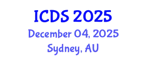 International Conference on Data Science (ICDS) December 04, 2025 - Sydney, Australia