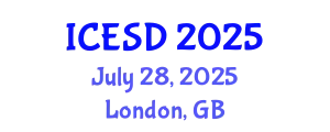 International Conference on Economic and Sustainable Development (ICESD) July 28, 2025 - London, United Kingdom