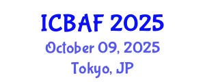 International Conference on Banking, Accounting and Finance (ICBAF) October 09, 2025 - Tokyo, Japan