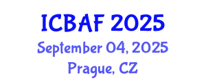 International Conference on Banking, Accounting and Finance (ICBAF) September 04, 2025 - Prague, Czechia