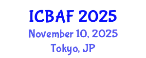 International Conference on Banking, Accounting and Finance (ICBAF) November 10, 2025 - Tokyo, Japan
