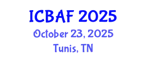 International Conference on Banking, Accounting and Finance (ICBAF) October 23, 2025 - Tunis, Tunisia