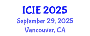 International Conference on Innovation in Education (ICIE) September 29, 2025 - Vancouver, Canada