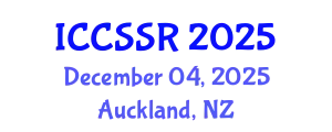 International Conference on Corporate Strategy and Social Responsibility (ICCSSR) December 04, 2025 - Auckland, New Zealand
