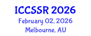 International Conference on Corporate Strategy and Social Responsibility (ICCSSR) February 02, 2026 - Melbourne, Australia